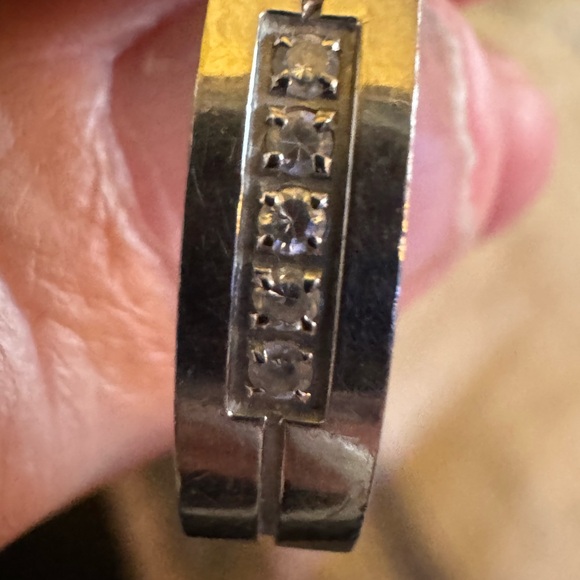 Tungsten 5 Diamond Ring - Picture 2 of 7